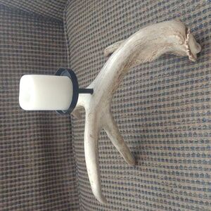 Beautiful Handmade Genuine Real Deer Buck Antler Shed Votive Tea Candle Holder
